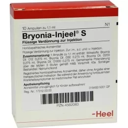 BRYONIA INJEEL S ampullid, 10 tk