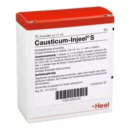 CAUSTICUM INJEEL S ampullid, 10 tk