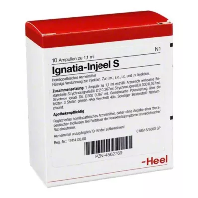 IGNATIA INJEEL S ampullid, 10 tk