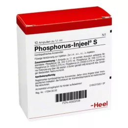 PHOSPHORUS INJEEL S ampullid, 10 tk