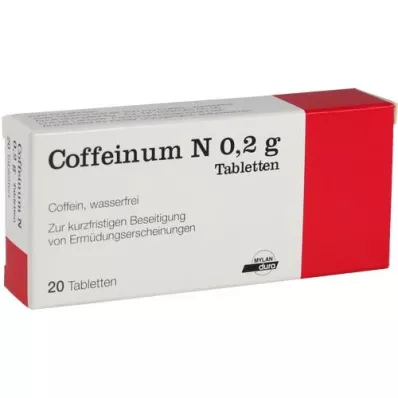 COFFEINUM N 0,2 g tabletid, 20 tk