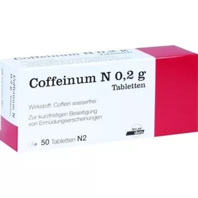 COFFEINUM N 0,2 g tabletid, 50 tk