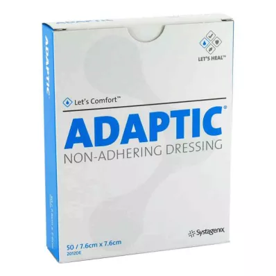 ADAPTIC 7,6x7,6 cm niiske haavaside 2012DE, 50 tk