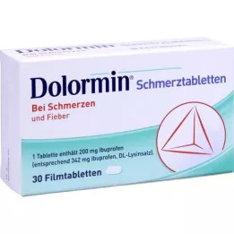 DOLORMIN Õhukese polümeerikattega tabletid, 30 tk
