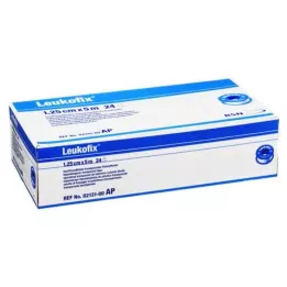 LEUKOFIX Sidekips 1,25 cm x 5 m, 24 tk