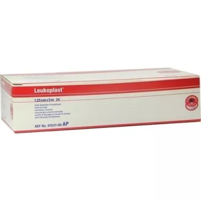 LEUKOPLAST 1,25 cmx5 m, 24 tk