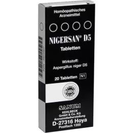 NIGERSAN D 5 tabletti, 20 tk