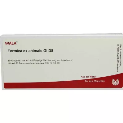Formica ex animale GL D 8 ampulli, 10X1 ml