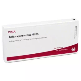 GALEA aponeurotica GL D 5 ampulli, 10X1 ml