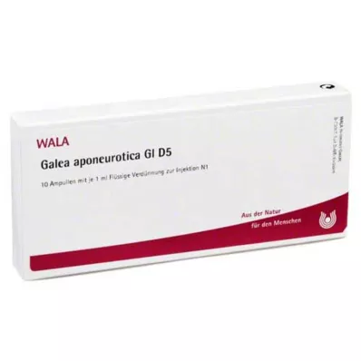 GALEA aponeurotica GL D 5 ampulli, 10X1 ml
