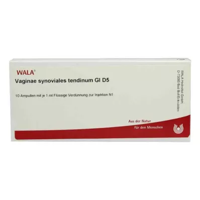 Vaginae Synovialis Tendinum Gl D5 ampullid (10x1 ml) Vaginae Synovialis Tendinum Gl D5 ampullid (10x1 ml)