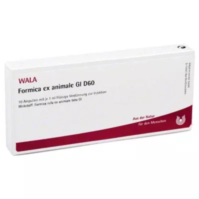 Formica ex animale GL D 60 ampullid, 10X1 ml