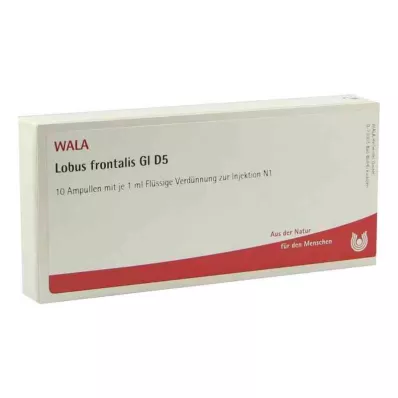 LOBUS frontalis GL D 5 ampulli, 10X1 ml