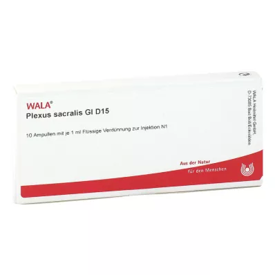 PLEXUS SACRALIS GL D 15 ampullid, 10X1 ml