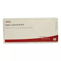 SEPIA E secreto GL D 15 ampulli, 10X1 ml
