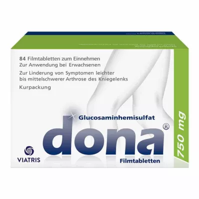 DONA 750 mg õhukese polümeerikattega tabletid, 84 tk DONA 750 mg õhukese polümeerikattega tabletid, 84 tk