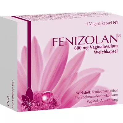 FENIZOLAN 600 mg vaginaalne vagula, 1 tk