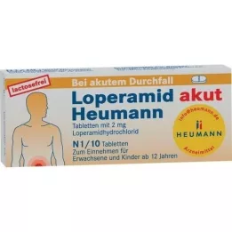 LOPERAMID akut Heumann tabletid, 10 tk