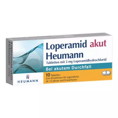 LOPERAMID akut Heumann tabletid, 10 tk
