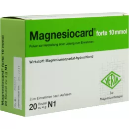 MAGNESIOCARD forte 10 mmol Plv.z.Her.e.Ls.z.Einn., 20 tk