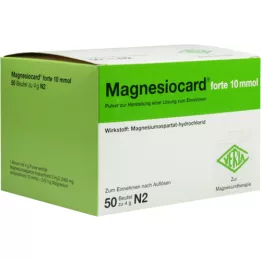 MAGNESIOCARD forte 10 mmol Plv.z.Her.e.Ls.z.Einn., 50 tk