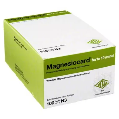 Magnesiocard forte 10 mmol P, 100 tk