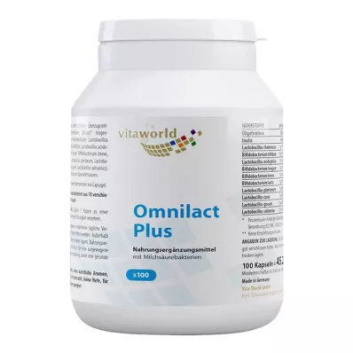 OMNILACT Plus kapslid, 100 kapslit