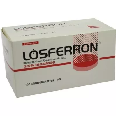 LÖSFERRON kihisevad tabletid, 100 tk