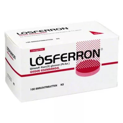 LÖSFERRON kihisevad tabletid, 100 tk