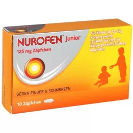 NUROFEN Junior 125 mg suposiitrid, 10 tk
