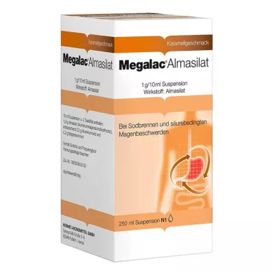 Megalac Almasilate Suspensioon, 250 ml