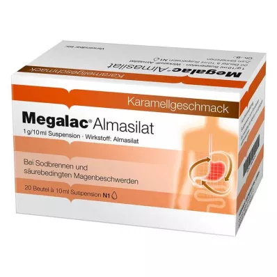 Megalac Almasilate Suspensioon, 20X10 ml