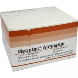 MEGALAC Almasilaadi suspensioon, 50X10 ml