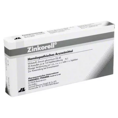 ZINKORELL Ampullid, 10X1 ml