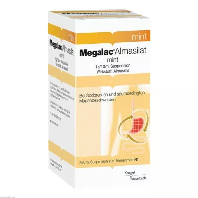 Megalac Almasilat piparmündi suspensioon, 250 ml