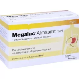 MEGALAC Almasilaadi piparmündisuspensioon, 20X10 ml