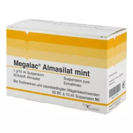 MEGALAC Almasilaadi piparmündisuspensioon, 20X10 ml