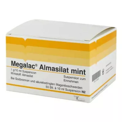 Megalac Almasilat piparmündi suspensioon, 50x10 ml