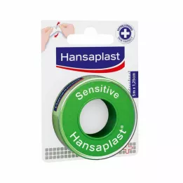HANSAPLAST Tundlik fikseerimisplaaster 1,25 cm x 5 m, 1 tk