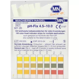 PH-FIX indikaatorribad pH 4,5-10, 100 tk