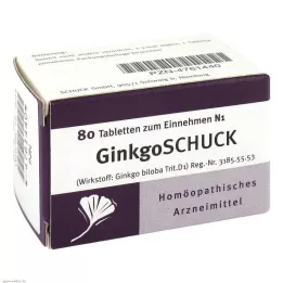 GINKGOSCHUCK tabletid, 80 tk