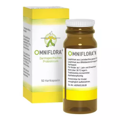 OMNIFLORA N kõvakapslid, 50 tk OMNIFLORA N kõvakapslid, 50 tk