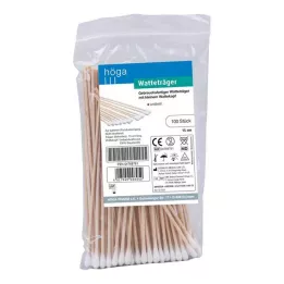 WATTETRÄGER 15 cm w.väike puuvillapea, 100 tk