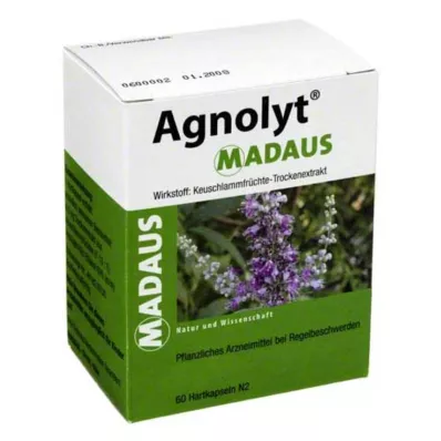 AGNOLYT MADAUS kõvad kapslid, 60 tk