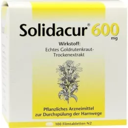 SOLIDACUR 600 mg õhukese polümeerikattega tabletid, 100 tk