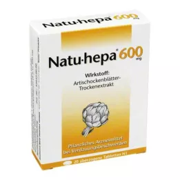 NATU HEPA 600 mg kaetud tabletid, 20 tk