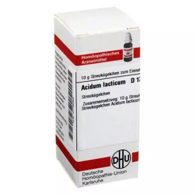 ACIDUM LACTICUM D 12 kapslit, 10 g