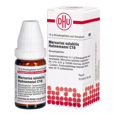 MERCURIUS SOLUBILIS Hahnemanni C 10 kapslit, 10 g