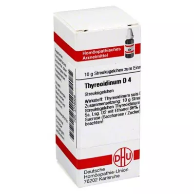 THYREOIDINUM D 4 kapslit, 10 g THYREOIDINUM D 4 kapslit, 10 g