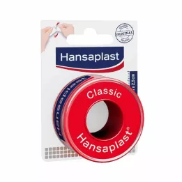 HANSAPLAST Klassiline fikseerimiskips 2,5 cm x 5 m, 1 tk